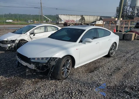 2016 Audi A7 3.0T Premium Plus from USA, damaged, VIN WAU2GAFC1GN188873
